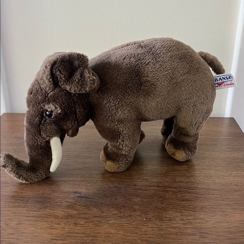 HANSA PLUSH ASIAN ELEPHANT 12”